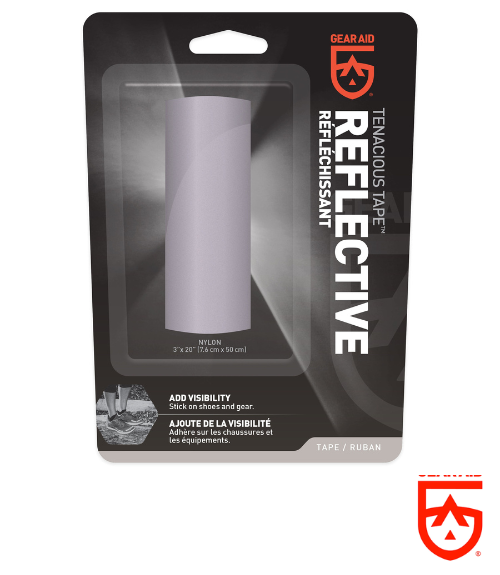 Gear Aid Tenacious Repair Tape Reflective 76MM x 508MM - Next Level Kayaking, Coaching, shop, paddling, repairs, Hobart, Tasmania, Australia