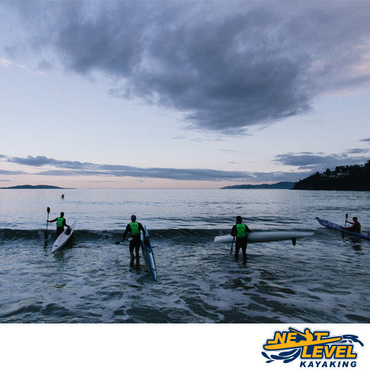 Next Level Kayaking's Paddle Progress Development Group Training Hobart Tasmania