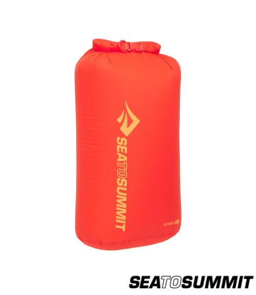 Sea to Summit Lightweight Dry Bag - Spicy Orange - Next Level Kayaking, Hoabrt Tasmania Australia, Coaching Paddling Shop Packrafting