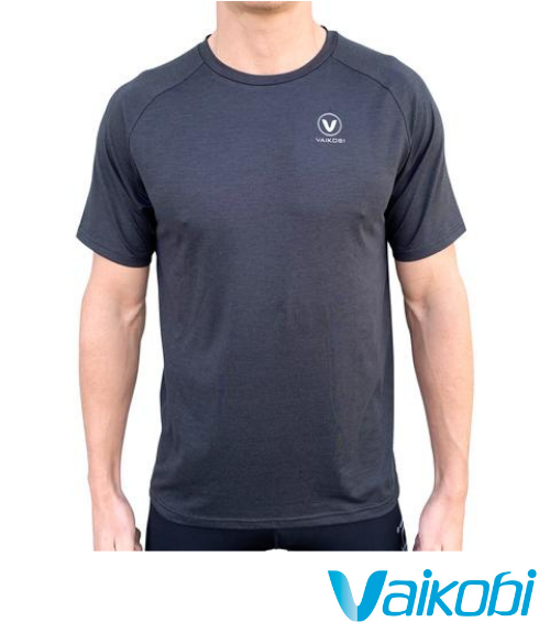 Vaikobi UV Performance SS Tech Tee - Charcoal