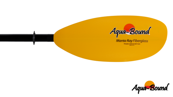 Aqua-Bound Manta Ray Fibreglass 2-Piece 215cm Paddle - Next Level Kayaking - Hobart Tasmania Australia Paddling Coaching Shop