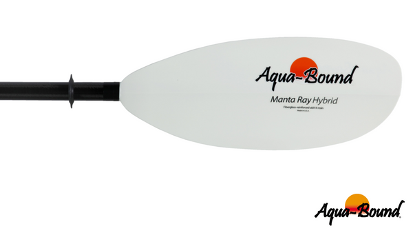 Aqua-Bound Manta Ray Hybrid 2-Piece Posi-Lok 210cm Paddle - Next Level Kayaking - Hobart Tasmania Australia Paddling Coaching Shop