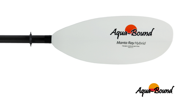 Aqua-Bound Manta Ray Hybrid 2-Piece Posi-Lok 210cm Paddle - Next Level Kayaking -  Hobart Tasmania Australia Paddling Coaching Shop