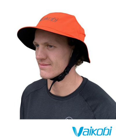 Vaikobi Downwind Surf Hat - Fluro Orange - Next Level Kayaking
