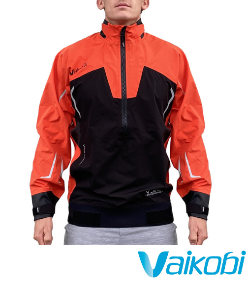 Vaikobi V DRY PERFORMANCE SMOCK - ORANGE / BLACK