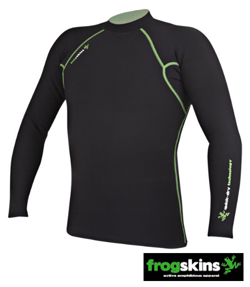 Frogskins Long Sleeve Paddling Top - Men - Next Level Kayaking - Hobart Tasmania Thermal