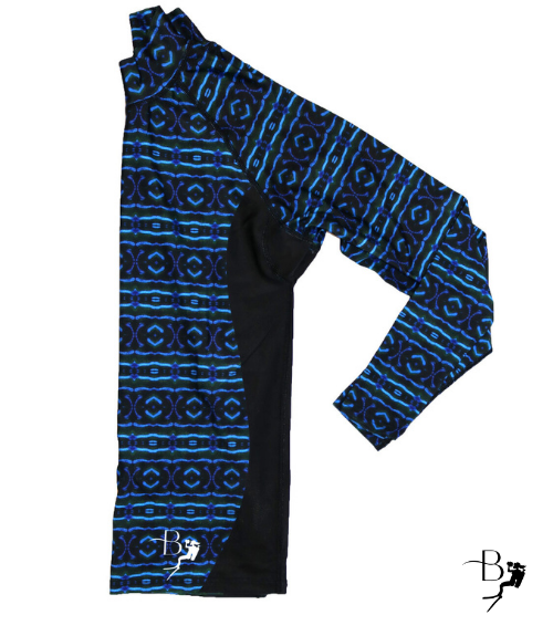 Benni Marine Designs Rashie - Blue Drama