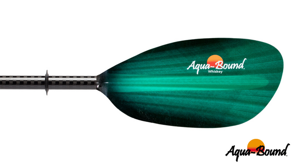 Aqua-Bound Whiskey 2-Piece Posi-Lok Paddle - Green Tide - Next Level Kayaking, Coaching Paddle Packraft Shop, Hobart Tasmania Australia