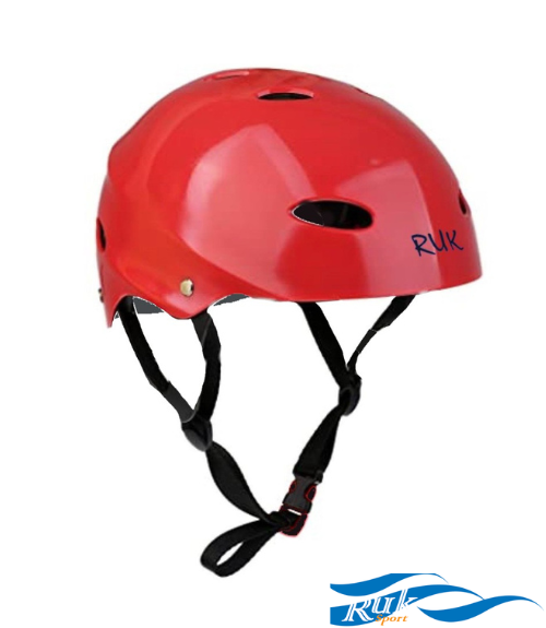 Ruk Rapid Helmet 1/2 Cut - Red- Next Level Kayaking - Hobart Paddling Coaching Shop Safety 