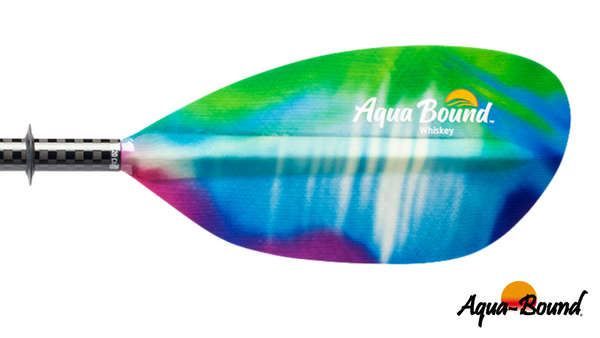 Aqua-Bound Whiskey 2-Piece Posi-Lok Paddle - Northern Lights