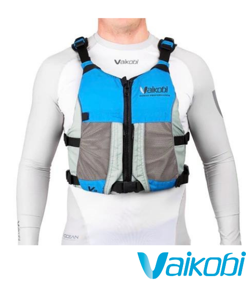 Vaikobi V3 Ocean Racing PFD - Cyan/Grey