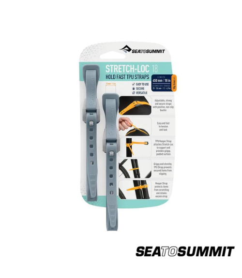 Sea To Summit Stretch-Lok TPU Straps - Next Level Kayaking, Coaching, Shop, Paddling, Hobart, Tasmania, Australia, Accessories