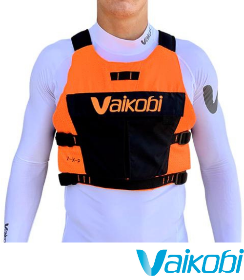 Vaikobi VXP Race PFD - Fluro Orange/Black