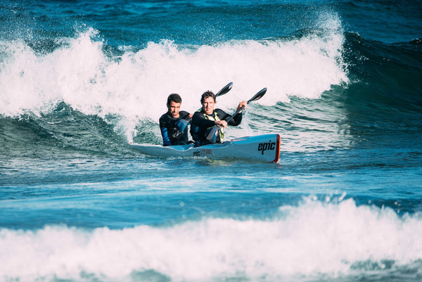 Epic V8 Double Surf Ski - Next Level Kayaking - Hobart Tasmania Australia Paddling Coaching Shop