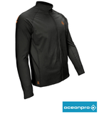 Oceanpro 2TF Zip Thermal Rashie - Black