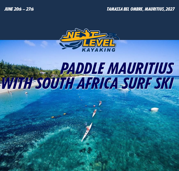 Mauritius South Africa Surf Ski Next Level Kayaking Tour Trip Adventure Expedition Tropical Warm Tradewind Reef Resort Tamassa Bel Ombre Tasmania Australia Downwind Ocean Surfski Island Paddling Getaway