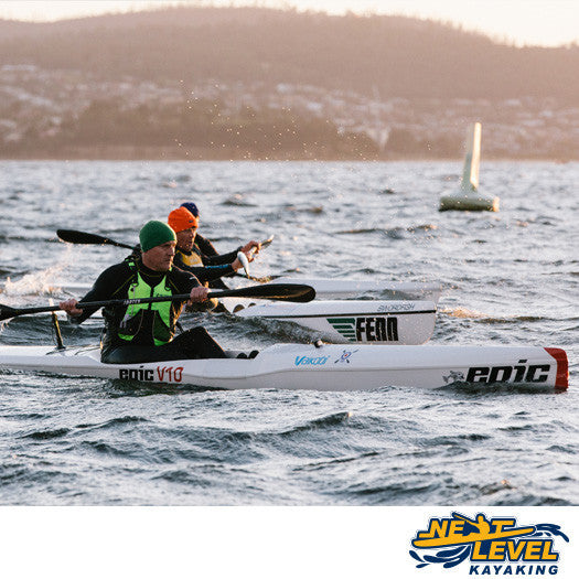 Next Level Kayaking's Triads Group Training System Hobart Tasmania