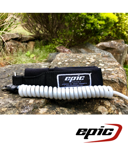 Epic Leg Leash 2 Piece - White