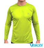 Vaikobi UV Performance LS Tech Tee - Lime - Next Level Kayaking coaching paddling shop long sleeve