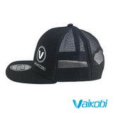 Vaikobi Youth SnapBack Flat-Brim Cap - Black