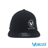 Vaikobi Youth SnapBack Flat-Brim Cap - Black