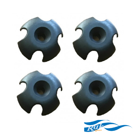 Ruk Boat Slotted Deck Line Guides