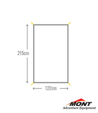 Mont Moondance 2/2FN Footprint - Next Level Kayaking, Coaching Paddling Shop Packrafting Camping Sleeping Tent, Hobart Tasmania Australia
