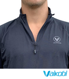 Vaikobi UV Long Sleeve Zip Tech Top - Charcoal - Next Level Kayaking, Coaching Paddling Packraft, Hobart Tasmania Australia