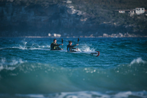 Epic V8 Double Surf Ski - Next Level Kayaking - Hobart Tasmania Australia Paddling Coaching Shop